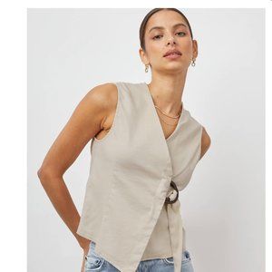 NEW Rails Louisa Top - Sand Beige - Large